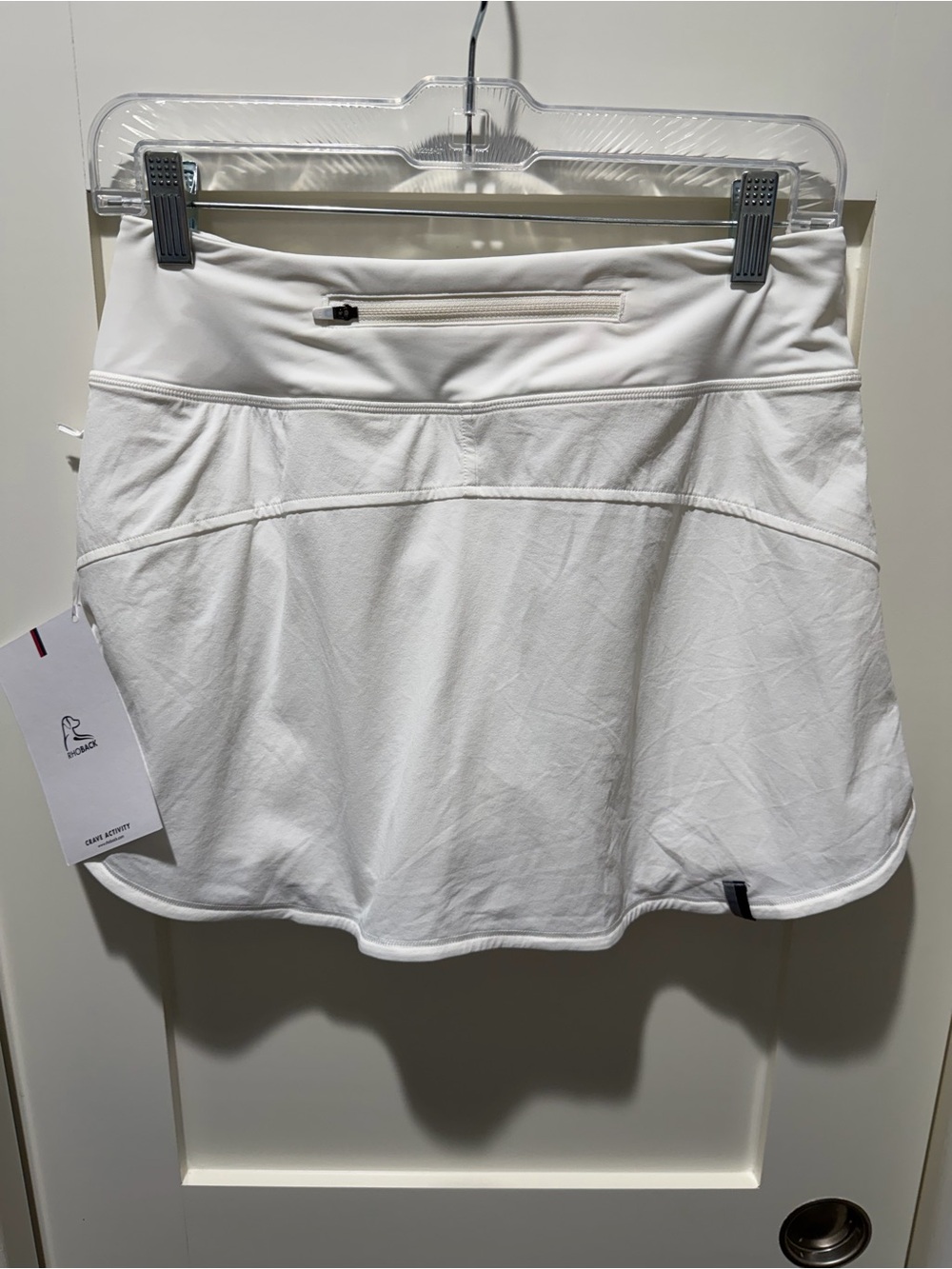 Rhoback White Steffi Active Skort - Picture 1 of 6